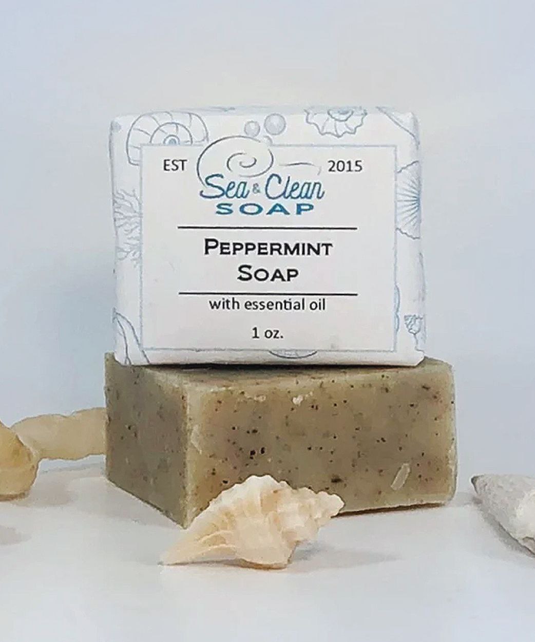 Sea Salt Handmade Soap with Essential Oils: